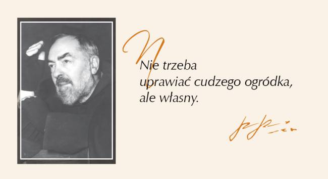 Ojciec Pio - cytat